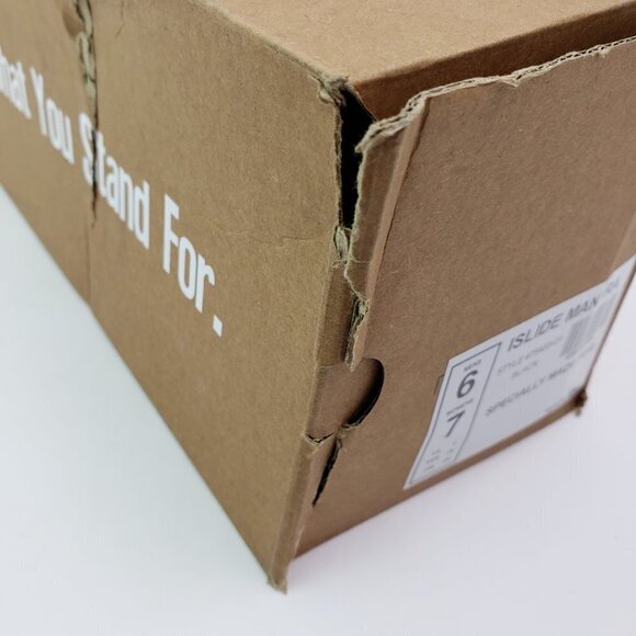 ISlide Mantra Mens Size 6 Womens Sz 7 Black Skate Fam Slip On Slide Sandals - Picture 16 of 16